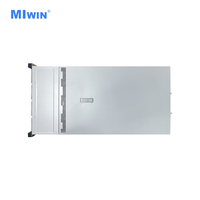 MIWIN Custom 2 Sapphire Rapids CPUs 6 PCIe 5.0 Slots 36 3.5-inch SAS Hard Disk OEM 4U Rack Cloud Storage Server Manufacturer