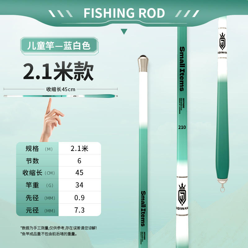 มิ้นท์เกรเดียนท์ 2.1 เมตร [คันเบ็ดเปล่า]