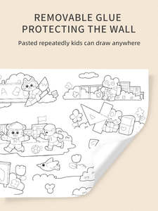 Nuovi giocattoli da disegno per bambini con adesivo per pittura per bambini - Product Image 5