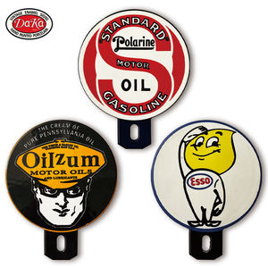 Esmalte Vintage al aire libre gran oferta jardín gasolina Logo naranja Motor servicio <span class=keywords><strong>Harry</strong></span> porcelana esmalte puerta Push Sign - Product Image 4