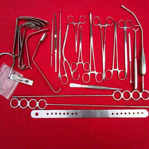 Medivolve 27-Piece Manual Stainless Steel Tonsillectomy Surgical Instrument <b>Kit</b> | High Quality ENT Orthopedic Surgical Set CE - Product Image 1