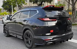 For CRV 2017-2020 2017-2022 Car Front Bumper <b>Lip</b> Diffuser Spoiler Rear Trunk Wing Protector Body Kit Modification Exterior - Product Image 4