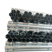 Tube rond en acier galvanisé à chaud (GI) 25 mm 0,6 mm pour serre, construction, alimentation en eau et poteaux de clôture - Prix compétitif
