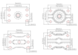Industrielle PU-Rollen (4/5 Zoll) für mittlere Belastung, grün, hochwertig, kundenspezifisch, Großhandel - Product Image 5