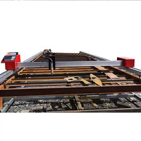 Neues Modell Stahlblech schneide maschine Metallplatte schneide maschine Hergestellt in China Gantry Dual Drive Plasmas chneide maschine