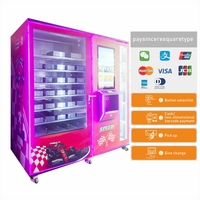 Distributeur automatique multifonctionnel, armoire de stockage intelligente pour la livraison de colis, distributeur automatique de pizzas