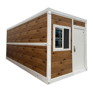 X Modelo Móvil Plegable Contenedor Hogar Verde Mini Casas Pequeñas Casas Prefabricadas - Product Image 4