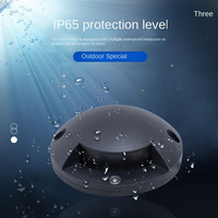 Lampes de sol en aluminium imperméables IP65 pour jardin, cour, marches et allée