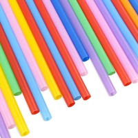 Usine Uchampak Vente en gros Couleur personnalisée Taille 100% PLA Biodégradable Lait Jus Boisson PLA Pailles Fournisseur