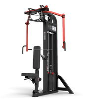 HYPER NT305 Machine de musculation professionnelle intégrée de grande taille pour pectoraux et développement dorsal, certifiée ISO9001/CE