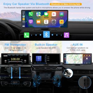 10,26-inch CarPlay draagbaar scherm <span class=keywords><strong>auto</strong></span> MP5 touchscreen navigatie achteruitrijcamera <span class=keywords><strong>auto</strong></span> Bluetooth speler - Product Image 2