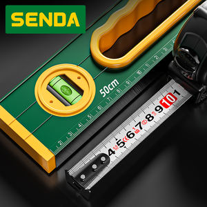 Niveau à bulle en fonte d'aluminium solide avec magnétisme règle de haute précision multi-spécifications équilibre magnétique de décoration de la maison - Product Image 5