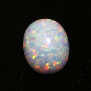 Wuzhou Gemstone Factory Good <b>Fire</b> Oval Cabochon Loose Opal Stone - Product Image 3