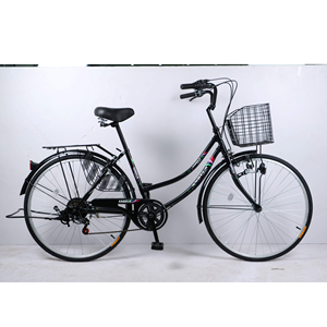 <span class=keywords><strong>Bicicleta</strong></span> Urbana Retro de 26/<span class=keywords><strong>28</strong></span> <span class=keywords><strong>Pulgadas</strong></span> con Cuadro de Acero y Frenos de Caliper para <span class=keywords><strong>Mujer</strong></span> - Product Image 1
