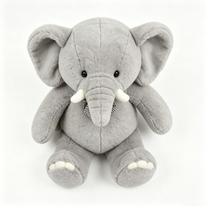 Customized Gray <b>elephant</b> plush toy, <b>Elephant</b> plush for kids, Cute <b>elephant</b> plush <b>gift</b> - Product Image 3