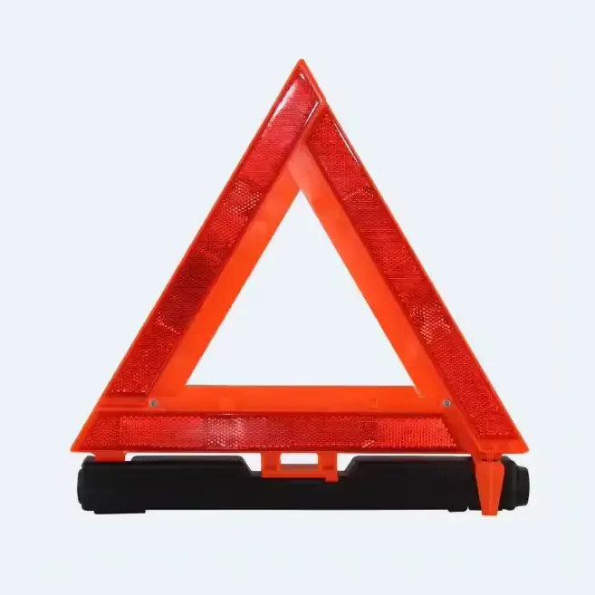 Segitiga peringatan keselamatan mobil tanda segitiga kualitas tinggi