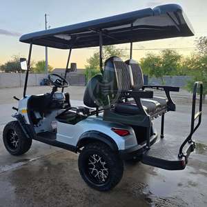 48V 电池电动四冲程越野高尔夫球车运动控制钢制金属塑料结构用于狩猎续航里程90公里 - Product Image 3