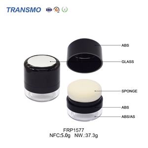 Boîte à poudre multifonctionnelle 5g, simple à utiliser et à transporter, avec un miroir et une éponge à poudre - Product Image 3