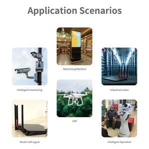 Antena de Alta Ganancia de 2.4G con Base Magnética, Antena Wifi Helicoidal, Antena de Comunicación Omnidireccional - Product Image 3