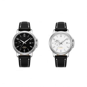 Montre mécanique automatique de luxe pour homme, idéale pour les affaires, avec cadran saphir, étanche et bracelet en cuir – Vente en gros - Product Image 4