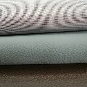 Высокое качество красочный 0,95 мм 1,0 мм экологически чистый недорогой тисненый анти плесень бесплатный образец искусственная ПВХ кожа для автомобильного сиденья Чехол