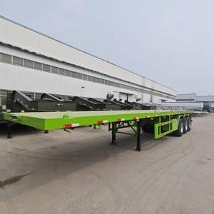 <span class=keywords><strong>Remolque</strong></span> Chengda Nuevo de 2, 3 y 4 Ejes, 40 y 45 Pies, 40 y 60 Toneladas, <span class=keywords><strong>Remolque</strong></span> de Plataforma Plana, <span class=keywords><strong>Remolque</strong></span> Portacontenedores - Product Image 1
