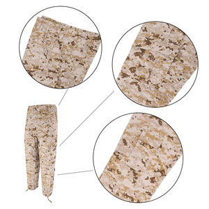 <span class=keywords><strong>Pantalon</strong></span> KMS Ripstop Kaki Camouflage Désertique Personnalisé pour Vêtements d'Occasion, Uniforme Tactique ACU en Gros à Vendre - Product Image 5