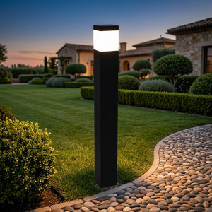 Lampes à pilier LED en aluminium étanches IP67 1W DC24V pour l'extérieur, les jardins, les pelouses, les allées et les aménagements paysagers - Product Image 2