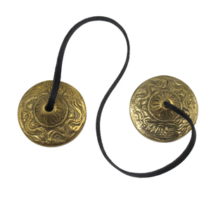 The Healing <b>Chime</b> – Bronze Tingsha <b>Bell</b> for Sound Therapy, Chakra Work, and Inner Peace - Product Image 1