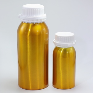 Bouteille en aluminium de 500 ml, 1 L, pour réactifs liquides, produits chimiques, avec joint de couvercle interne, 50 ml, 250 ml, emballage personnalisé en métal pour parfum - Product Image 2
