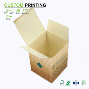 Cajas de Cartón para Envíos Personalizadas, Ecológicas, Reutilizables, para Ropa y Empaque de Ramos, con Impresión de Logotipo Personalizado - Product Image 1
