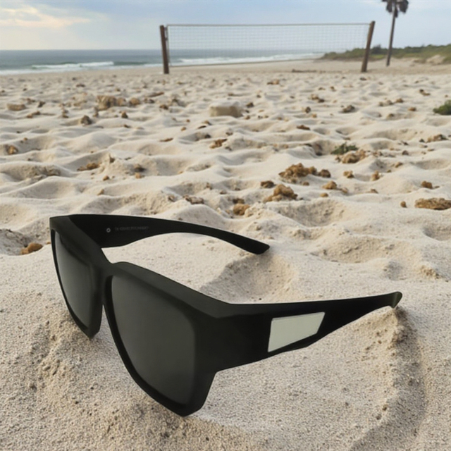 Unisex Famous Brands Fashion Black PC Frame Clip-on Sunglasses with UV400 Polarized Lenses Overglasses FBZY032 China