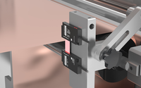 Capteur de Correction Laser à Prix Compétitif ETD-0612 Série ETD, Mesure par Faisceau Traversant, Communication 485, Hexadécimal, Classe 1