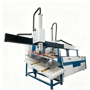 เครื่องดัดโลหะแผ่น CNC อัตโนมัติเต็มรูปแบบ ขนาด 1.2 เมตร พร้อมระบบป้อนวัสดุด้วยระบบสุญญากาศ สำหรับการผลิตเฟอร์นิเจอร์เหล็กและตู้เหล็ก - Product Image 3