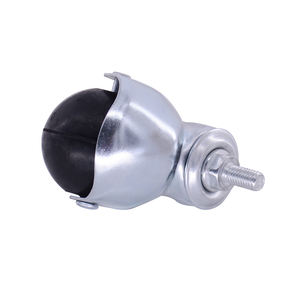 Kugelförmige Lenkrollen Schwarze Kugelrollen Metallrollen für Möbel - Product Image 4