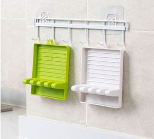 Soporte de silicona para espátulas y cucharas de cocina, organizador de estantes para tapas de ollas, colador y almohadilla protectora. - Product Image 6