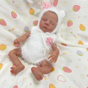 Poupées <span class=keywords><strong>Reborn</strong></span> Transfrontalières Réalistes en Vinyle – Compagnon Idéal pour Filles de 4 à 6 Ans - Product Image 2