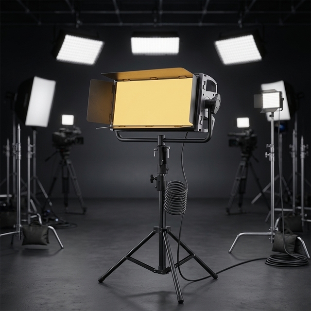 Most Popular 2x1 Size 350W LED RGBW Full Spectrum High CRI 96 Dimmable Studio Soft Panel Light for Video