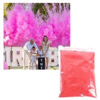 Accessoires de fumée pour grandes fêtes : Lanceurs de fumée colorée rose Holi, Canon de fumée colorée pour révélation du sexe, Poudre de fumée