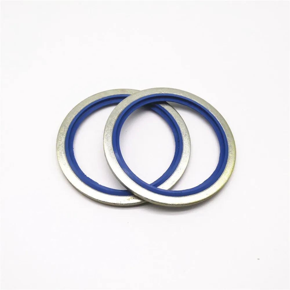 Neue Produkte Stahl Blau Gummi M14 Bonded Seal Composite Seal