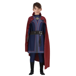 Disfraz de Cosplay de Doctor <span class=keywords><strong>Strange</strong></span> para hombre, para niños con capa roja conjunto completo, traje de Halloween inspirado en películas y TV para niños - Product Image 5