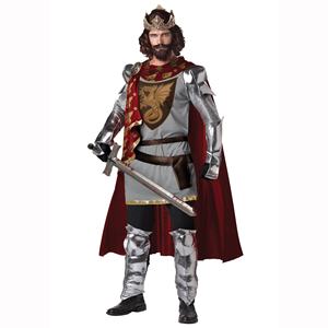 Disfraz de Caballero Medieval Deluxe Rey Arturo Lancelot Renacentista para Hombre Adulto, <span class=keywords><strong>Ropa</strong></span> de Fiesta de Carnaval de Halloween 2026 BX - Product Image 5