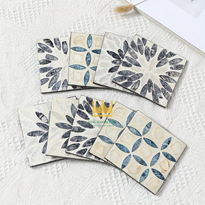 Manteles y Alfombrillas Cuadradas de Ratán Elegantes y de Lujo Personalizables, Decoración Ecológica y Moderna para Mesa de Comedor y Bodas - Product Image 3