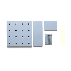 Wholesale Adhesive Mini Plastic <b>Pegboard</b> Display <b>Peg</b> Board Wall Organizer for Craft Room Garage Kitchen - Product Image 6