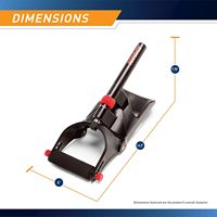 Appareil de musculation pour bras, poignets et avant-bras, équipement de gym à domicile - Cale multicolore 14,5"D x 6"W x 7,75"H