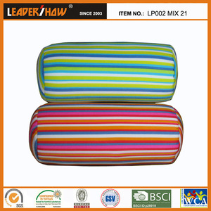 Oreiller <span class=keywords><strong>cylindrique</strong></span> en microbilles avec un design confortable en forme de rouleau, <span class=keywords><strong>coussin</strong></span> tubulaire en forme de bonbon gélifié <span class=keywords><strong>pour</strong></span> le soutien de la tête et du dos <span class=keywords><strong>pour</strong></span> dormir en avion - Product Image 5