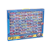 Ensembles de jouets créatifs Carrinhos Rodas Quentes Brinquedos 1:64 véhicules moulés sous pression Ruedas Calientes modèle de voiture pour enfants