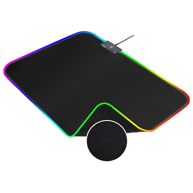 Wholesale Customized Led Growing Mouse Pads Desk Mat Rubber Gaming RGB Mouse Pad