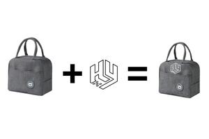 अनुकूलन योग्य इन्सुलेटेड पॉलिएस्टर लंच बॉक्स बैग बेटो टोट बैकपैक छात्र कार्यालय भोजन बैग निविड़ 1-3 एल - Product Image 2