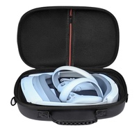 Étui de protection rigide portable pour VR, sac de rangement EVA à grand espace, sac de transport pour casque VR Quest 3, étui de transport pour voyage